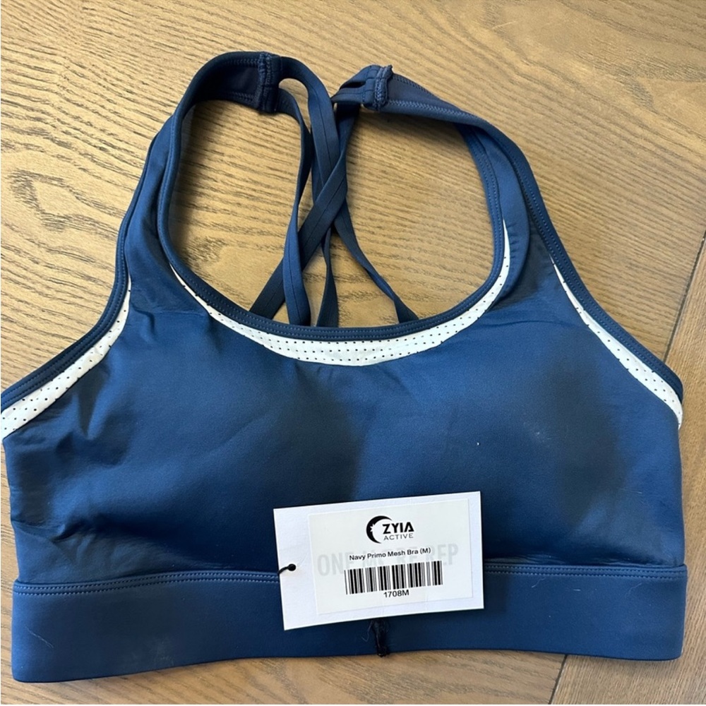 Zyia Women's Navy Primo Sports Bra
